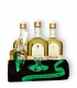 Three bottles of premium absinthe drink, Absinthe Bitter Spirit, free t-shirt, free bottle and spoon